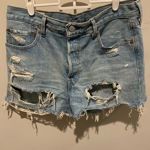 Levi’s 501 high rise short sz 29